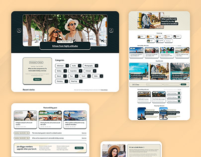 Responsive Blog Website Project